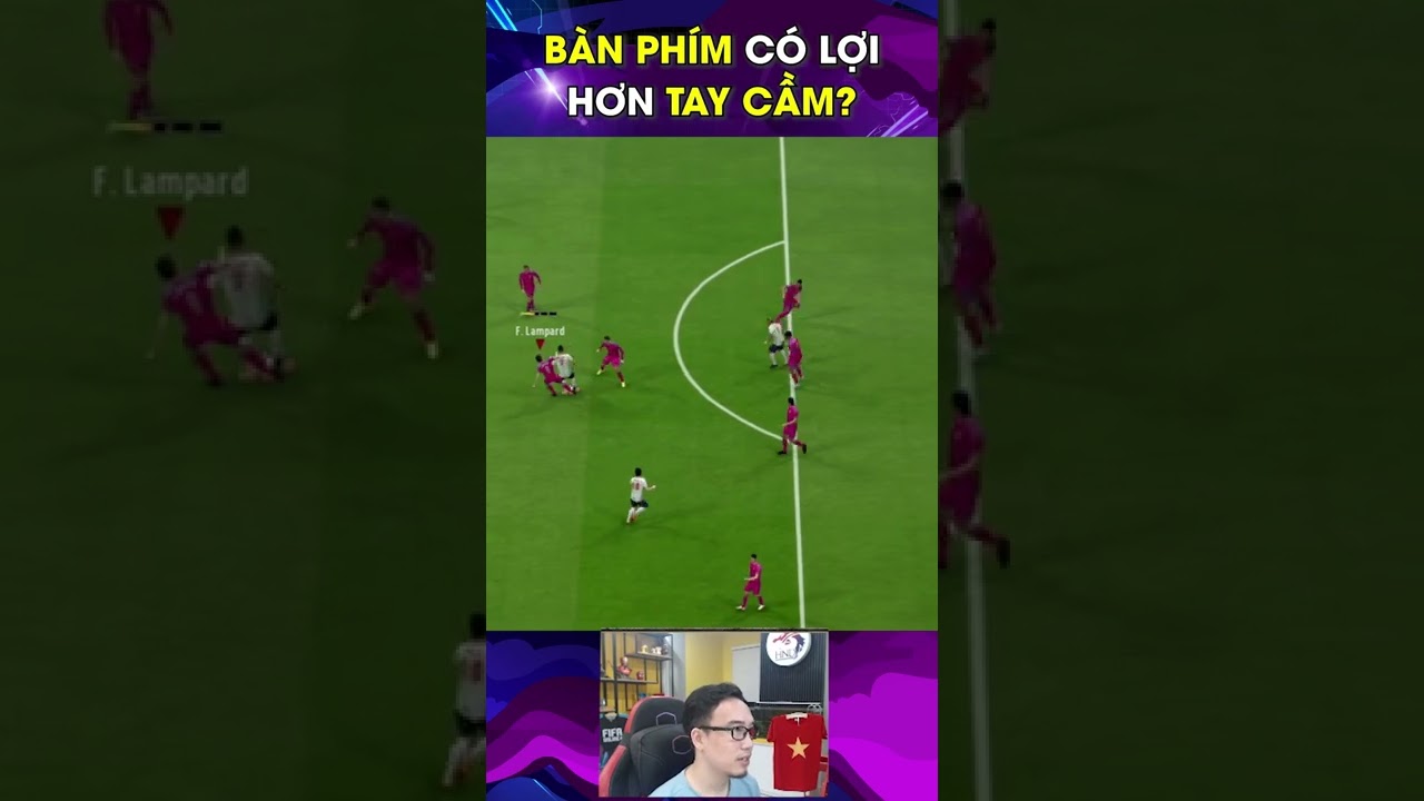 Bàn phím Vs Tay Cầm!! #shorts