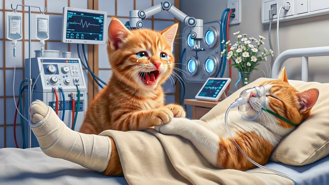 Kitten Made a Big Mistake… But Mama Cat Taught Her This 🥺🐾