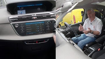 How to Set the Sat Nav, Pair, Delete and Stream Music from a Mobile in a 2017 Citroen Grand C4