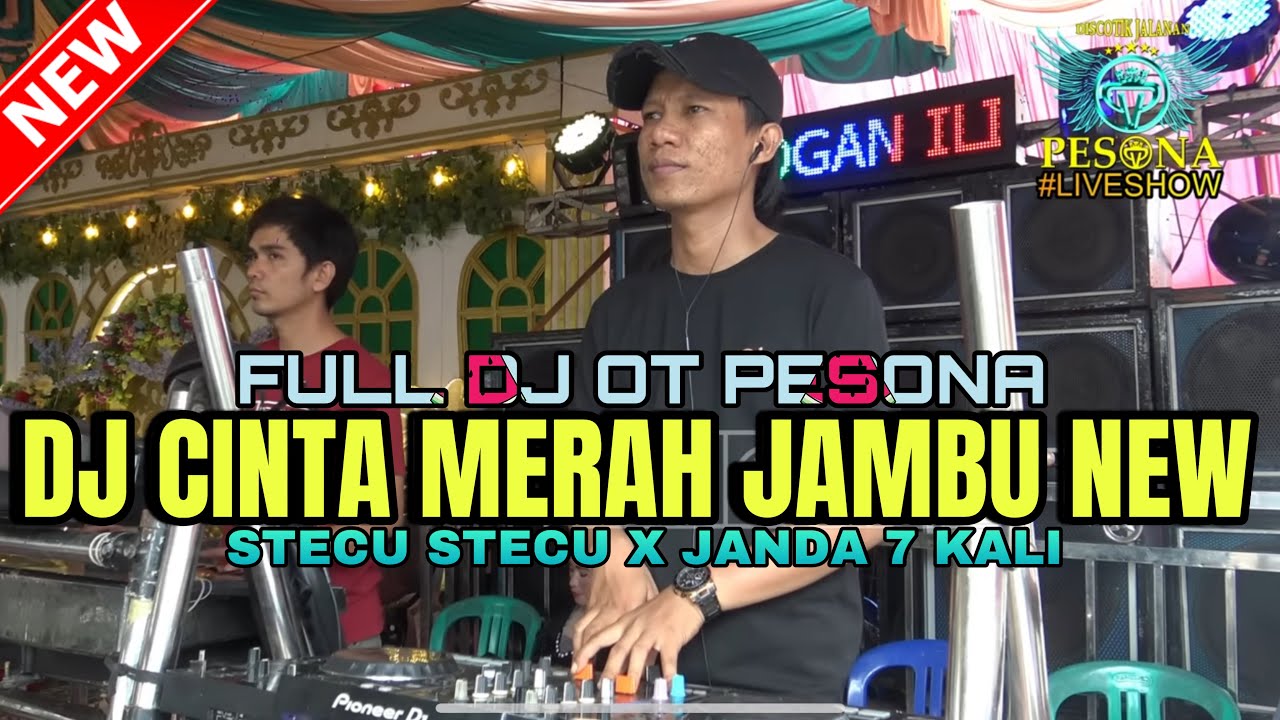 DJ STYLE KN❗️CINTA MERAH JAMBU X STECU STECU X JANDA 7 KALI OT PESONA FULL DJ MEW 2025 - DJ GUNTUR