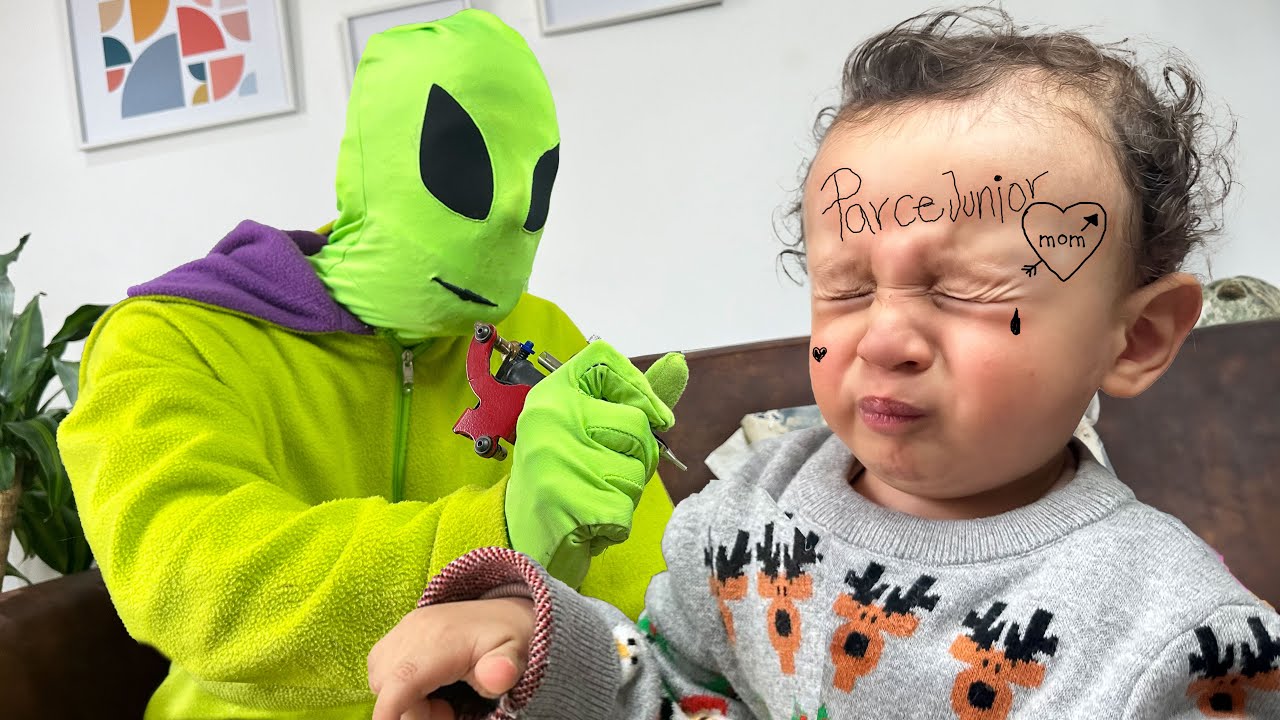 LE TATUO LA CARA AL  HIJO DE @PARCERICO * SALE MUY MAL