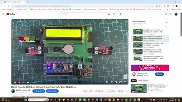 [Stm32 Projects] Bài 2: Đếm Số Người Trong Phòng Và Tự Động Tắt Bật Đèn