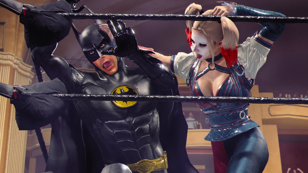 WWE 2k25 MODS: Batman '89 vs Harley Quinn (Arkham Knight) 