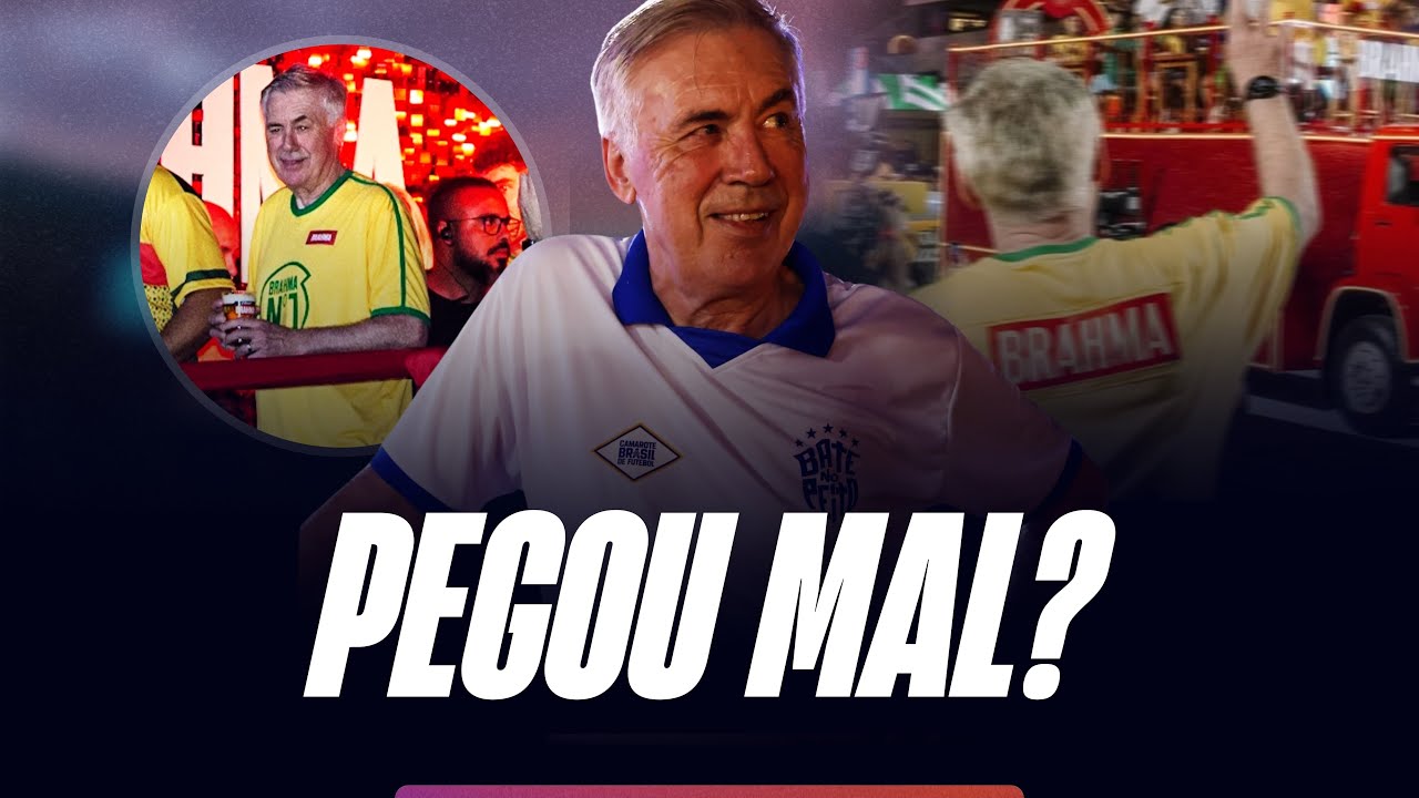 Ancelotti no camarote? COMO ASSIM?!