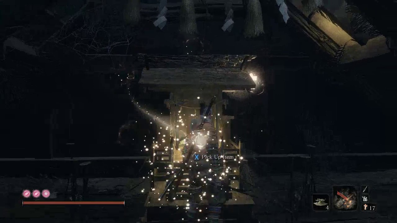 Sekiro - Mibu Village HIDDEN PRAYER BEAD