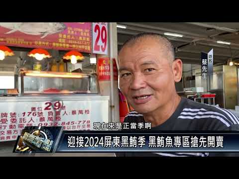 迎接2024屏東黑鮪季 黑鮪魚專區搶先開賣