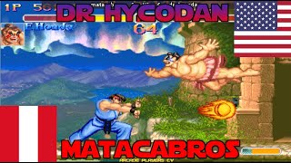 슈퍼 스트리트 파이터 2 터보 ➤ matacabros (Peru) vs dr hycodan (Usa) Super Street Fighter 2 Turbo