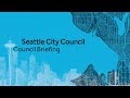 Council Briefing 12/15/25