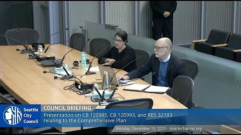 Council Briefing 12/15/25