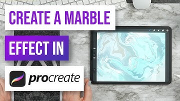 ❣️ How to Create a Marble Effect in Procreate