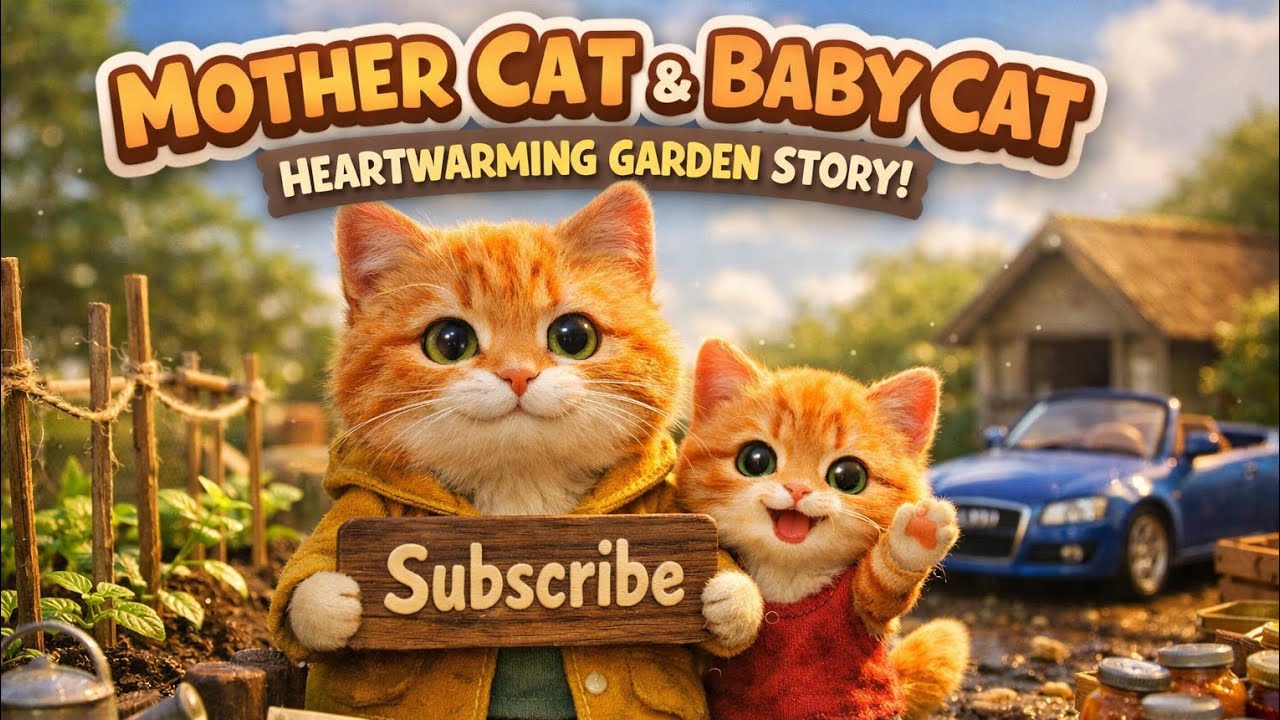 Choti Billi Aur Amma — Sab Se Pyari Garden Story 🌱❤️”