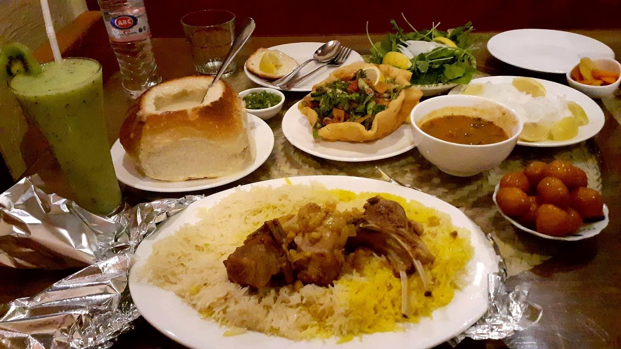 Dinner Freej Swaeleh Restaurant Salmiya, Kuwait Foodilicious YouTube