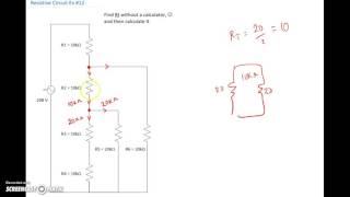 Series Parallel Combination Circuit #12