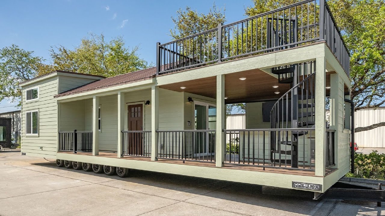 Incredibly Beautiful Overlook Cottage Park Model by Movable Roots