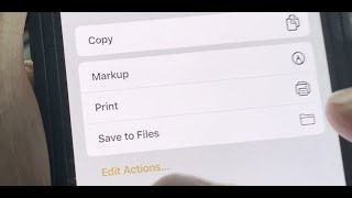 How to save a document from Notes to your iCloud Files on your iPhone 12 screenshot 1