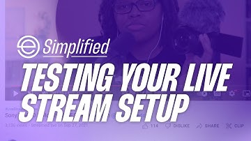 Testing Your Live Stream Setup: Ecamm Simplified (11/19)