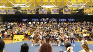 BHS Cheerleaders - 2015 Homecoming Pep Rally