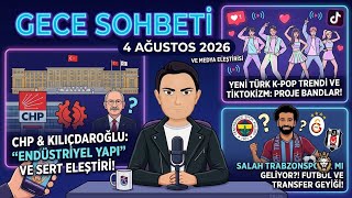 Erlik Canlı Yayın: CHP Özgür Özel, Trabzonspor Salah İddiaları ve Yeni Nesil Müzik Endüstrisi