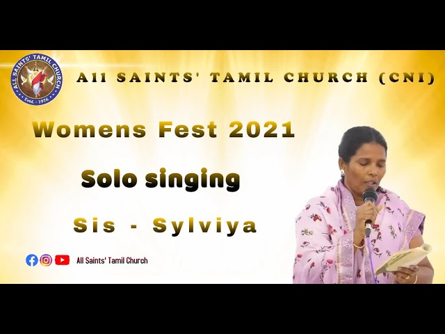 Women's Festival 2021 | Singing Competition | Sis. Sylviya | Tamil Christian Song | ASCYF class=