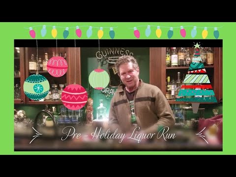 Pre - Holiday Liquor Run | It's all about the Cocktail | Ray O'Brien | simple cocktails at home