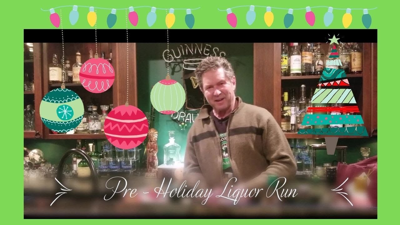 Pre - Holiday Liquor Run | It's all about the Cocktail | Ray O'Brien | simple cocktails at home