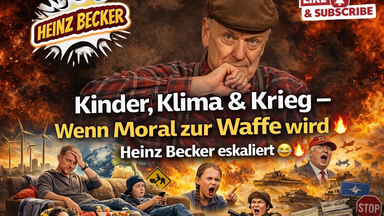 Kinder, Klima & Krieg – Wenn Moral zur Waffe wird | Heinz Becker eskaliert 😂🔥#heinzbecker#comedy 
