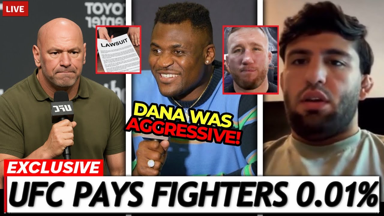 Lawsuit Shows SUPER LOW Fighter Payment In UFC! Dana White BEEF Francis! Arman Tsarukyan
