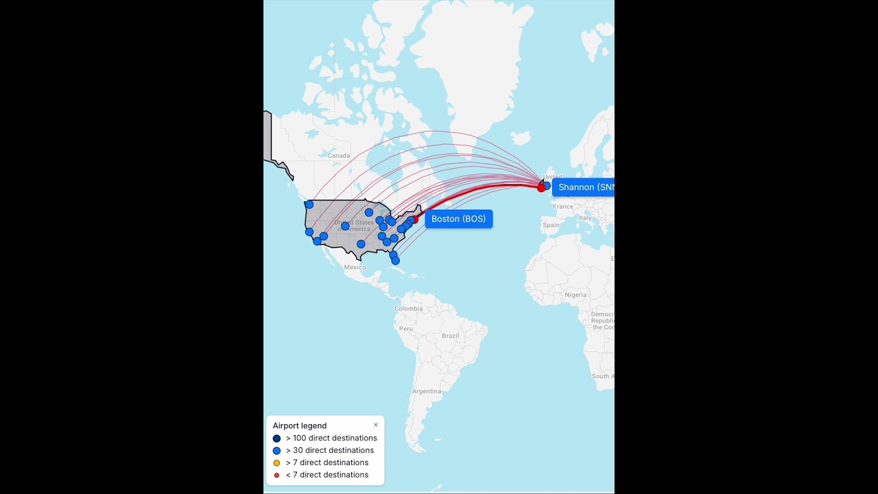Why Ireland Has So Many Direct Flights to the U.S. | Flight Paths