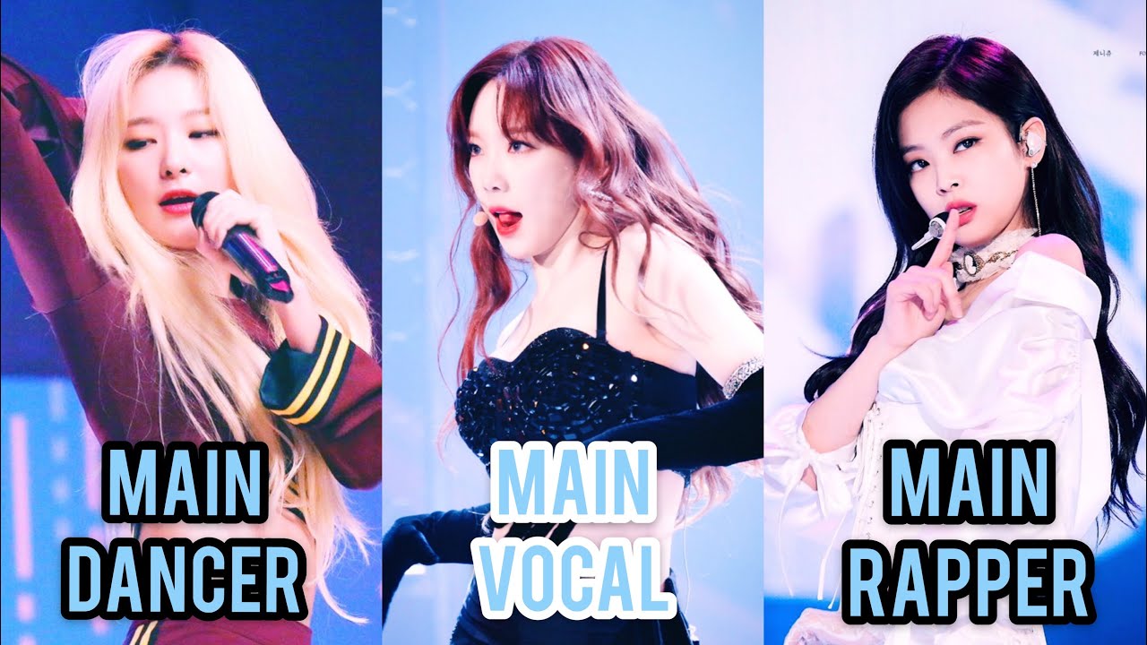 Kpop Girl Groups Main Positions || Vocalist, Rapper, & Dancer - YouTube
