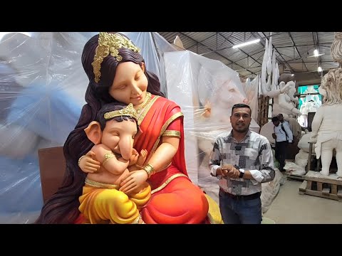 Aundhi Ganesh Murti Making 2026 || Murtikar Girdhar Tilak Chakradhari 