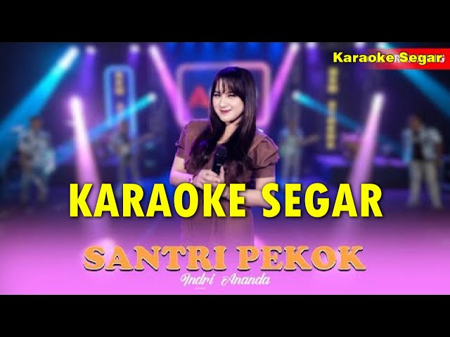 KARAOKE SEGAR | Indri Ananda - Santri Pekok + Lirik ON TRENDING class=