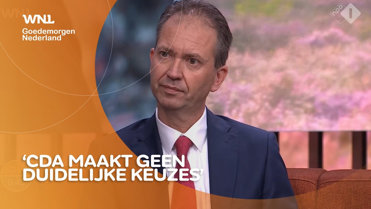 Hoopvolle NSC-leider Eddy van Hijum: 'Wij halen het CDA toch een beetje links en rechts in'