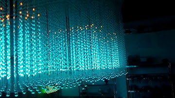 3D led cube madrix RGB led tube meteor lighting LED Linear Light