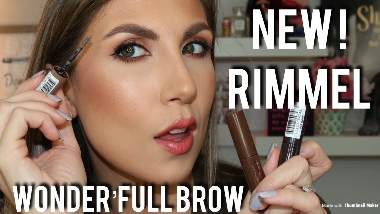 NEW RIMMEL WONDER FULL BROW MASCARA YouTube NEW RIMMEL WONDER FULL BROW MASCARA YouTube