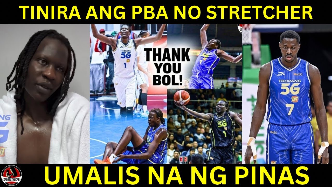 Bol Bol UMALIS na ng Pilipinas | TINIRA ang PBA dahil walang Stretcher at Wheelchair!