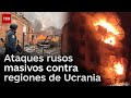 💥 Ataques rusos masivos contra regiones de Ucrania | Масовані російські атаки регіонів України