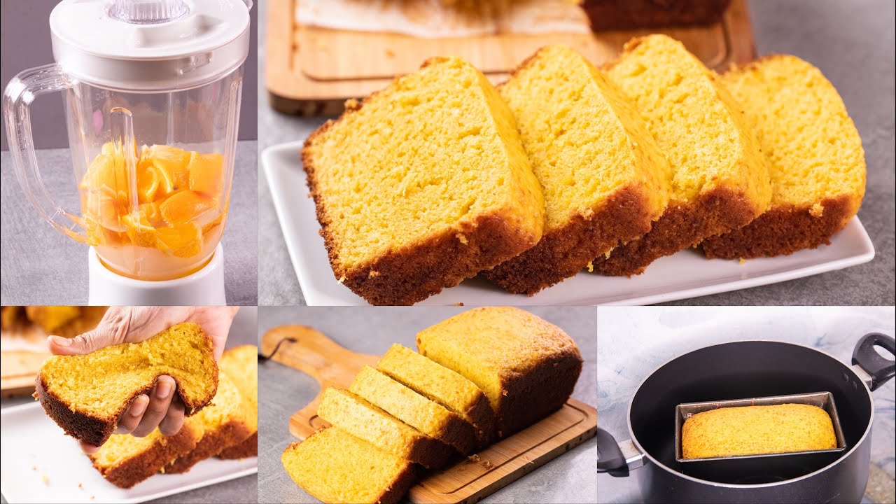 ORANGE CAKE IN BLENDER I TEA TIME ORANGE CAKE FRUIT CAKE IN BLENDER