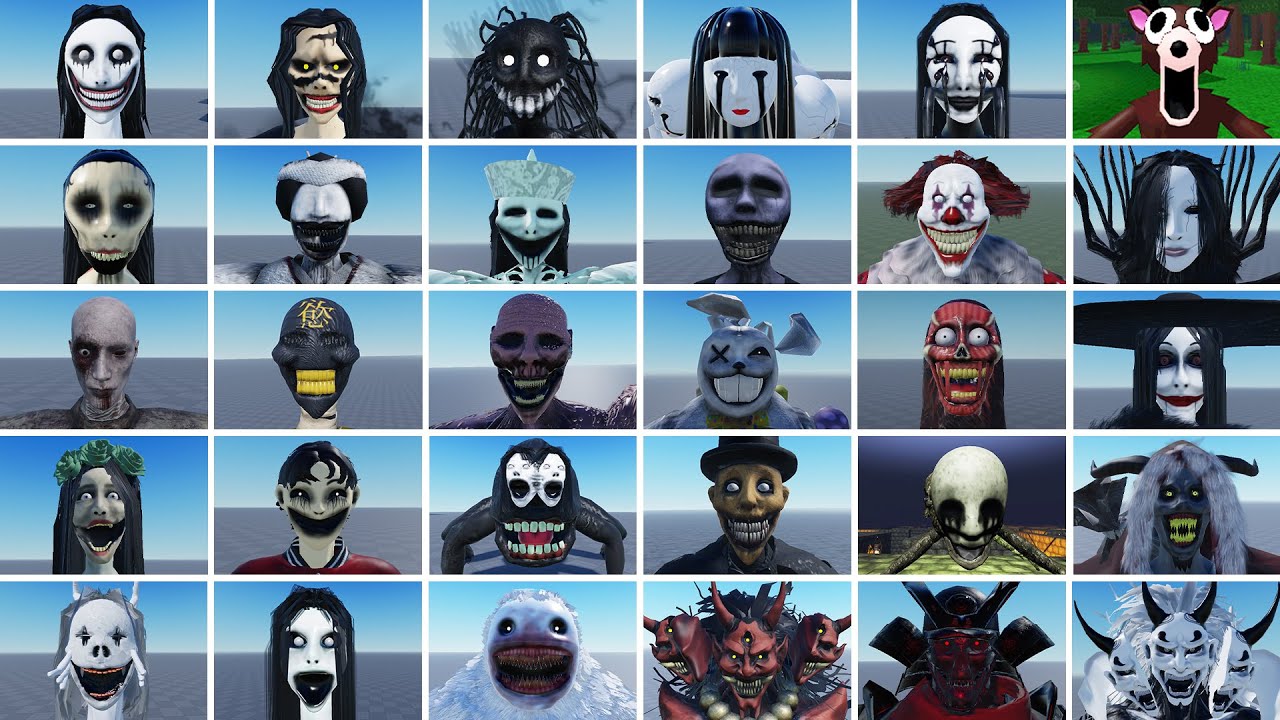 Roblox Nightmare Jumpscares Obby, Survive Evil Demon,Mote & Twin Mimic,Rin Boss Fight,Ronnie Clown