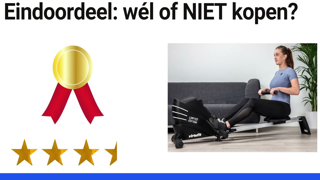 VirtufFit Row Limited Edition Roeitrainer Review