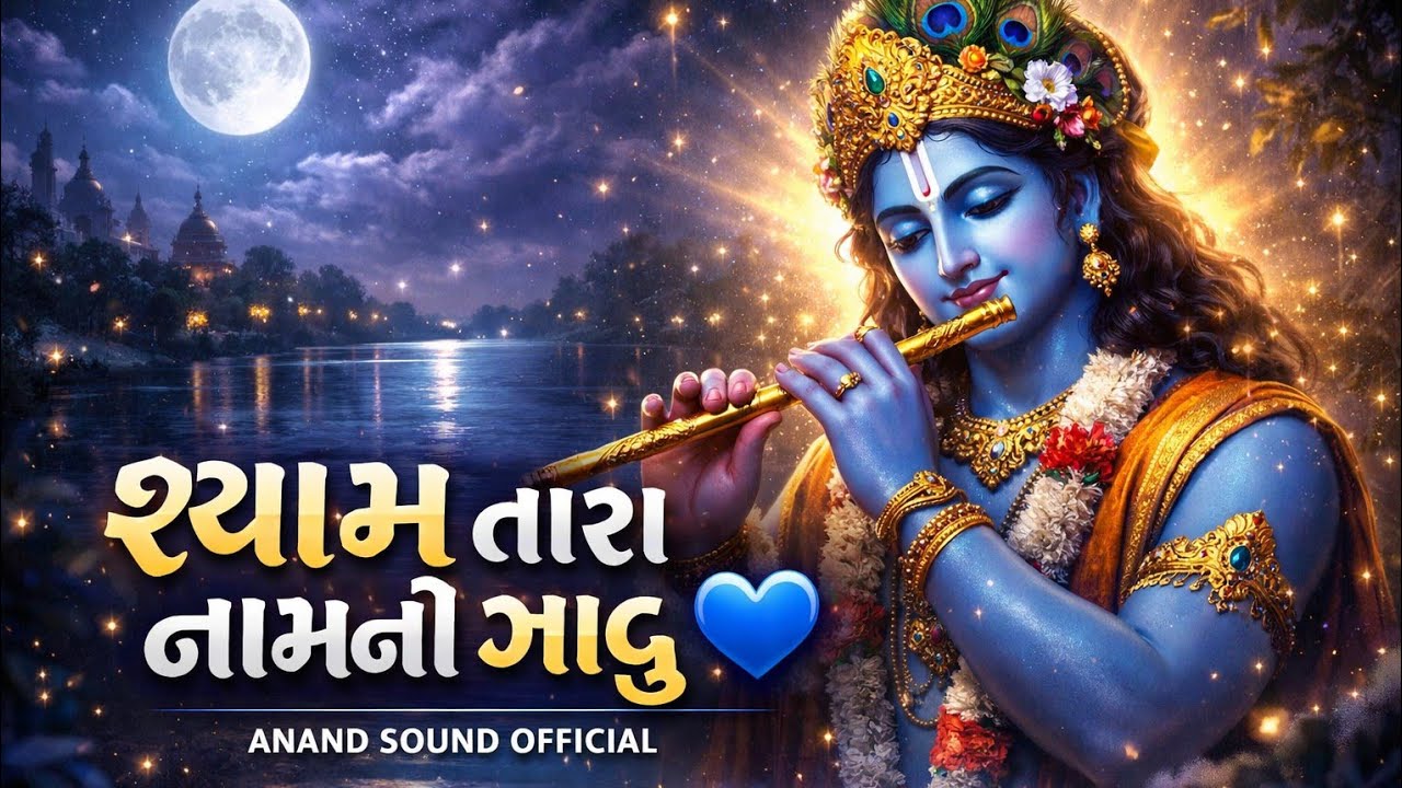 શ્યામ તારા નામનો જાદુ 💙 | ગુજરાતી કૃષ્ણ ભજન | Heart Touching Bhajan | Krishna Bhajan 2026