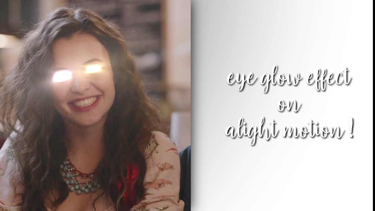 eye glow effect on alight motion! - YouTube