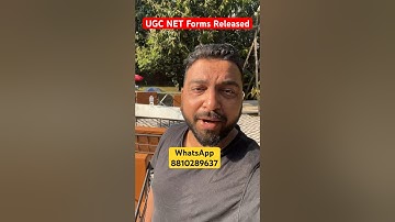 BREAKING NEWS!🚨🚨NET JUNE 2024 Application Forms Released! #ugcnet #netjrf #formfillup #vineetpandey