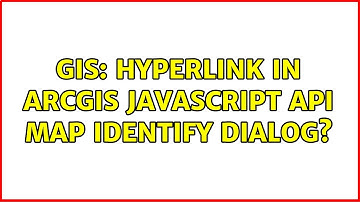 GIS: Hyperlink in ArcGIS JavaScript API map identify dialog? (2 Solutions!!)