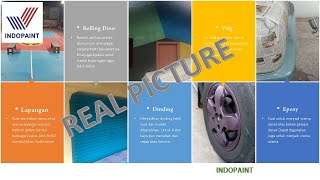 CAT INDOPAINT pada Media Alumunium