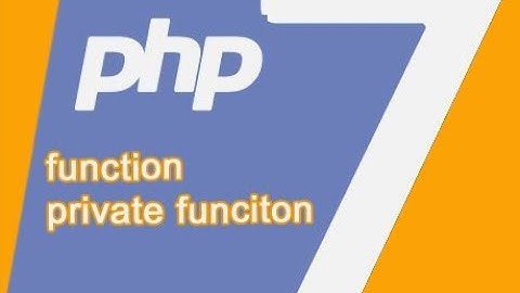 9. PHP Dersleri: Fonksiyon kavramına giriş 1
