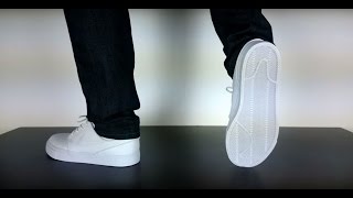 capitalismo Estresante Factibilidad NIKE SB STEFAN JANOSKI LEATHER white white wolf grey - YouTube