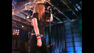 Avril Lavigne - Sk8er Boi - Live @ Late Night with Carson Daly [10.12.02]