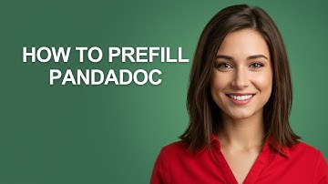 How to Prefill Pandadoc - AshleyHowTo