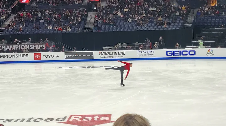 Dinh Tran US Figure Skating Championships Men's SP...