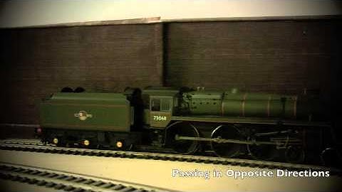 oorail.com | Model Railway In-motion tracking camera shot